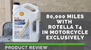 s rotella t4 review 80k miles in