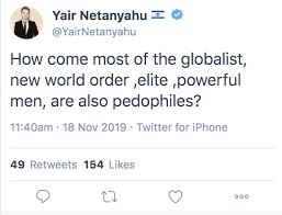 The thought police of the radical progressives at facebook have. Ben Jacobs On Twitter This Tweet From Yair Netanyahu The Son Of Longtime Israeli Prime Minister Benjamin Netanyahu Has Already Been Deleted Https T Co Hka7qo1llo