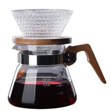 600ml coffee kettle strawberry glass