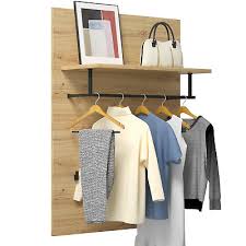 wall mounted clothes hanger coat rack
