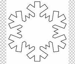 Download transparent snowflake png for free on pngkey.com. 101 Snowflakes Template Shape Pattern Png Clipart Angle Area Black And White Christmas Christmas Ornament Free