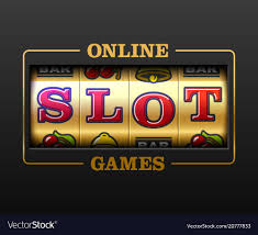 Online slot games slot machine games banner Vector Image