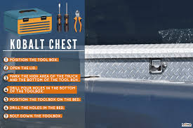 how to install a kobalt truck tool box