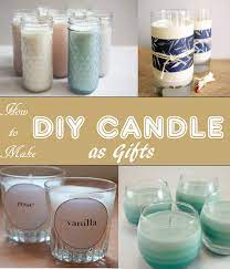 beautiful diy scented candles