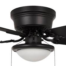 Ceiling Fan W Light Low Profile 52 Inch