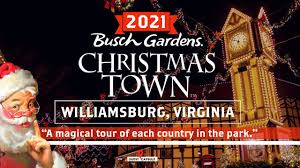 2021 busch gardens christmas town