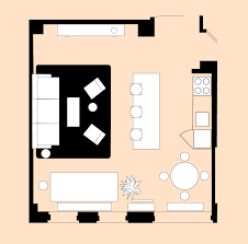 4 living room layout for a small open