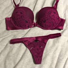 The panties size is shaped up to the bra, we can not change it. Victoria S Secret Intimates Sleepwear Nwot Bra Panty Set Victorias Secret Poshmark