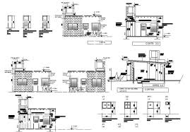 House Plan Details Autocad File