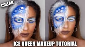 ice queen makeup tutorial christmas