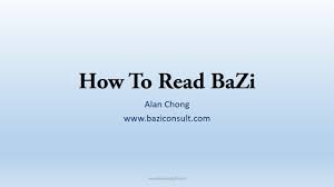 How To Read A Bazi Chart