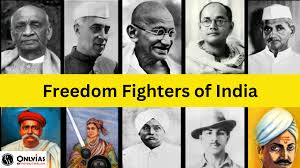 freedom fighters of india list 1857 to