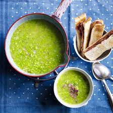Frozen Pea Soup With Bacon gambar png