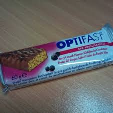 calories in optifast berry crunch bar