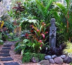 how to create a tropical garden