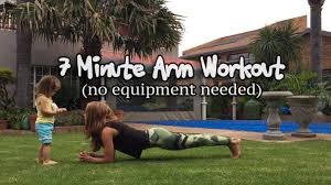 7 minute arm workout without equipment