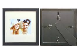25x25cms Black Square Photo Frame Mat