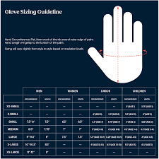 glove sizing guideline gordini