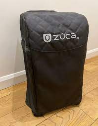 zuca pro makeup train case bag used