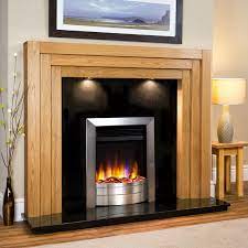 Stamford Solid Oak Electric Fireplace