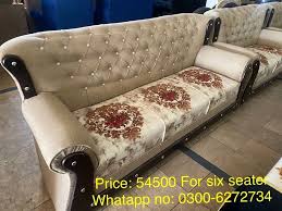 six seater sofa sets 1 2 3 with 10
