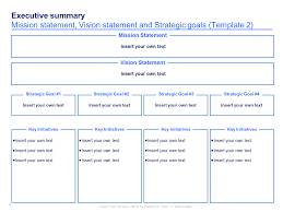 Example Of Strategic Plan Strategic Planning Template