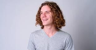 If your curls are flat on top, try rinsing your hair upside down. Long Curly Hair And The War On Frizz 4 Rules For Men With Curls