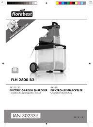 user manual florabest flh 2800 b2