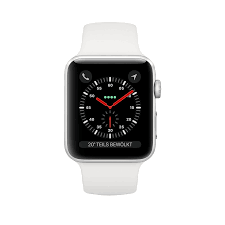 Iso standard 22810 refurbished apple watch 38mm series 2 aluminum gps with sport band mp0d2ll/a. Apple Watch Series 3 Gps Cellular 38 Mm Smartwatch Kaufen Armband Kunststoff 140 210 Mm Farbe Armband Weiss Apple Smartwatch Apfeluhr Apple Watch Kaufen