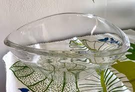 Crate Barrel Glass Bowl Household