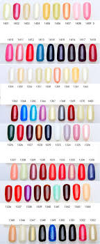 40 Perspicuous Gelish Colors Chart