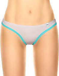 Amazon.com: Laura Women Thong for Teen Girls Contrast Trim Hearts 103167  Arena M Sand : Clothing, Shoes & Jewelry