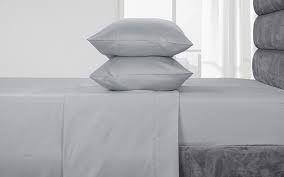 Welspun Basics Plain Bed Sheet Set 4
