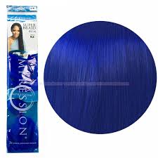 Box braiding is a style of braiding hair that protects the natural hair and scalp even as it incorporates the synthetic/natural hair extensions to extend the braids. Impression Super Braid Blue