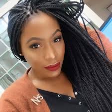Feed in braids creates a very natural look as when you don't want to include the feed in braids in small size all over your hair, you can copy this hairdo. 43 Pretty Small Box Braids Hairstyles To Try Stayglam