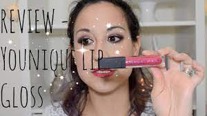 review younique lip gloss you