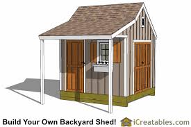 Shed Plans With Porch Build Your Own