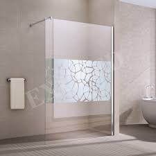 tempered mirror glass shower door easy