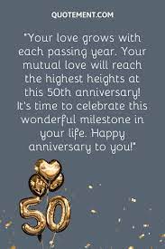 happy 50th anniversary wishes for