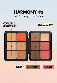 hd skin face palette harmony 2