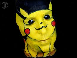 pikachu face paint makeup tutorial