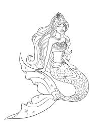 There, you are able to see the picture of the barbie itself. Barbie Mermaid Coloring Pages Best Coloring Pages For Kids