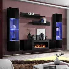 Black Bmf Fly M3 Wall Unit 260cm Wide