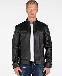 Wilson Mens Leather Jacket Discounted