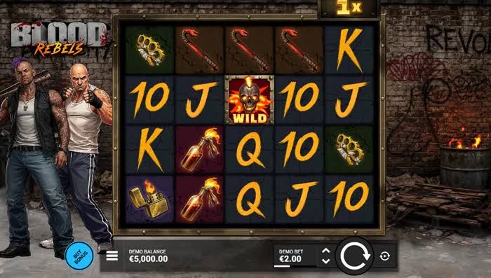 Blood Rebels Slot Machine (Bullshark Games) Review | NovNetco