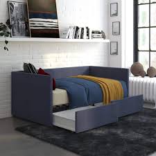 dhp mya upholstered twin size daybed