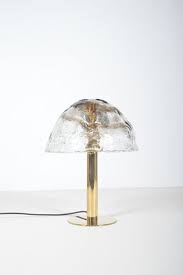 Table Lamp Dom With Murano Glass By J T