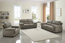 2 seater sofa in light grey leather