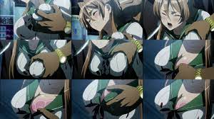Breast grope anime