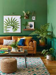 24 green living room ideas with